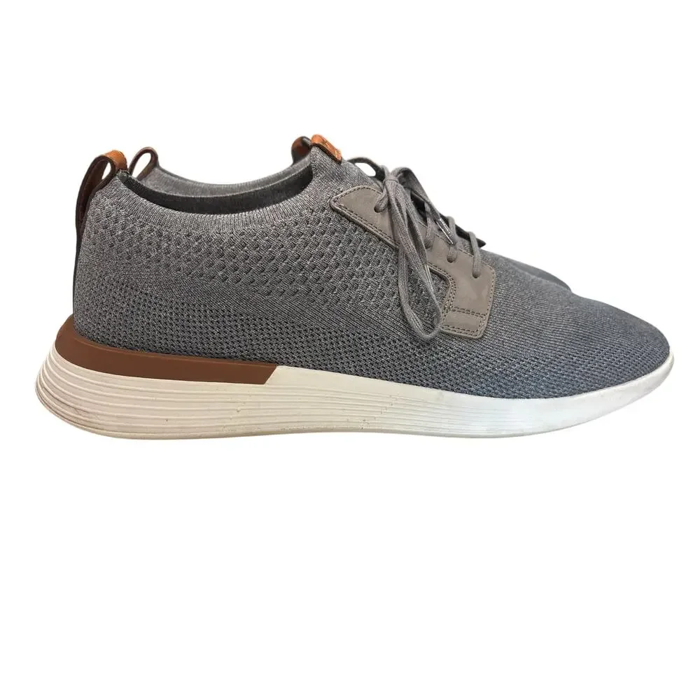 Wolf & Shepherd Size 13 SwiftKnit Derby sneakers gray knitted upper